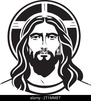 Pretty and lovely Jesus Christ vector art Stock Vector Image & Art - Alamy
