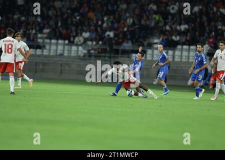 Bari, Italy. 14th Oct, 2023. during the Euro 2024 Qualifier Group C Italy vs Malta at the San Nicola stadium, Bari, Italy October 14, 2023. Credit: Independent Photo Agency/Alamy Live News Stock Photo