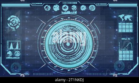 Data Visualization Circles Stock Vector