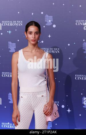 Nice, France. 04th Oct, 2023. Iman Perez, attends at the Cineroman Nice 2023, picture and copyright Thierry CARPICO/ATP images (CARPICO Thierry/ATP/SPP) Credit: SPP Sport Press Photo. /Alamy Live News Stock Photo