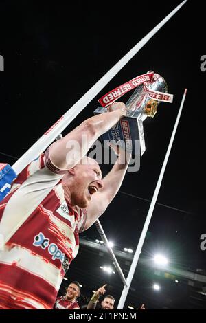 Manchester, England - 14th October 2023 Liam Farrell of Wigan Warriors. Betfred Super League Grand Final, Wigan Warriors vs Catalan Dragons at Old Trafford, Manchester, UK Stock Photo