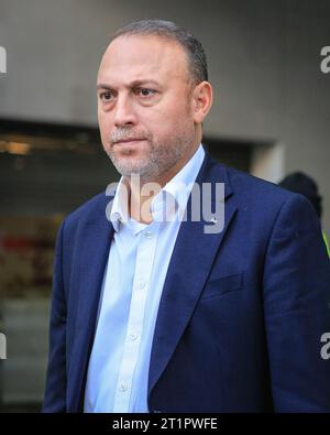 London, UK. 15th Oct, 2023. Husam Said Zomlot, Palestinian Ambassador/representative to the UK and Head of the Palestinian Mission to the United Kingdom, at the BBC for the Sunday Morning with Laura Kuenssberg show. Credit: Imageplotter/Alamy Live News Stock Photo