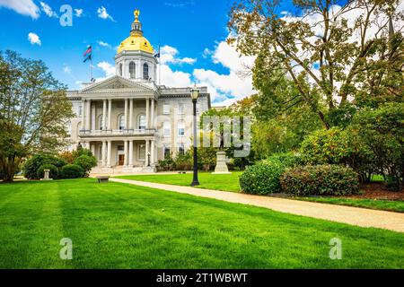 New Hampshire State House, in Concord, NH Stock Photo