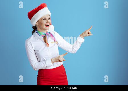 Christmas travel background. model of an airplane with a festive stocking  Stock Photo - Alamy