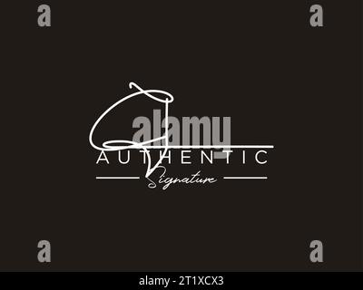 CL Signature Logo Template Vector. Stock Vector