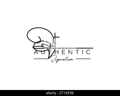 OT Signature Logo Template Vector. Stock Vector