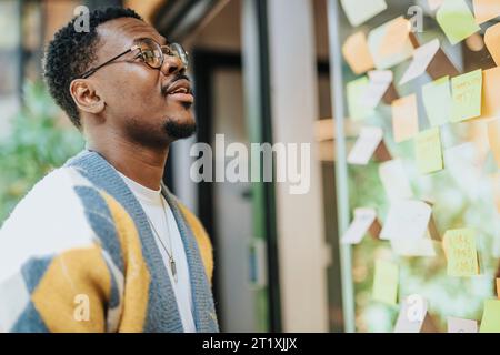 Multiracial Business Team Brainstorming and Planning in a Modern Office Stock Photo