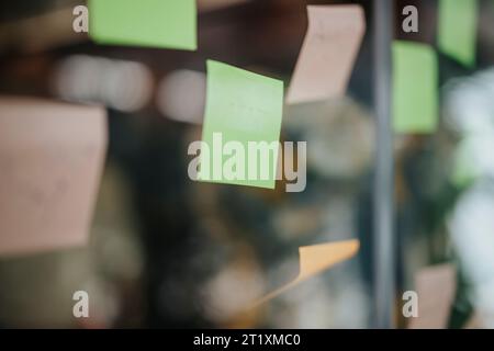 Creative Business Group Brainstorming and Sharing Ideas in Diverse Workplace Stock Photo
