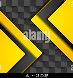 Black squares mosaic geometric technology background. Vector corporate design Stock Vector