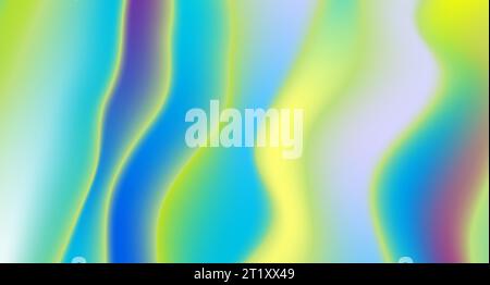 Colorful abstract liquid flowing wavy vector background Stock Vector