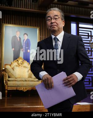 Nobuo Okamura procurator general of the Family Federation for World