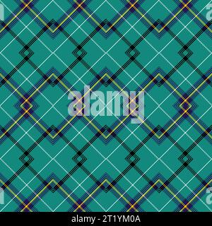 Tartan Flannel Pattern in a Vector Format Stock Vector