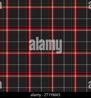 Tartan Flannel Pattern in a Vector Format Stock Vector