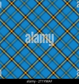 Tartan Flannel Pattern in a Vector Format Stock Vector