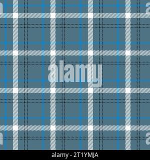 Tartan Flannel Pattern in a Vector Format Stock Vector