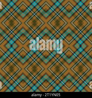 Tartan Flannel Pattern in a Vector Format Stock Vector