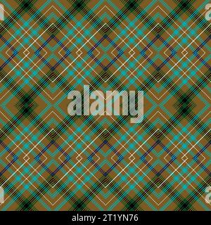 Tartan Flannel Pattern in a Vector Format Stock Vector