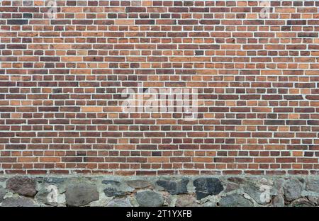 Background of brick wall texture Stock Photo