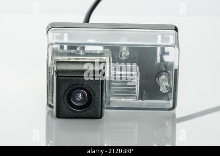 White Rear View Camera car rear view camera isolated on white background 3 Stock Photo - Alamy