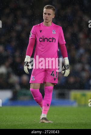 Joseph Whitworth of Crystal Palace. - Brighton & Hove Albion v Crystal Palace, Premier League, The AMEX Community Stadium, Brighton, UK - 15th March 2023. Editorial Use Only - DataCo restrictions apply Stock Photo