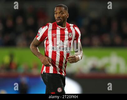 Ivan Toney of Brentford. - Brentford v Fulham, Premier League, Brentford Community Stadium, London, UK - 6th March 2023 Editorial Use Only - DataCo restrictions apply Stock Photo