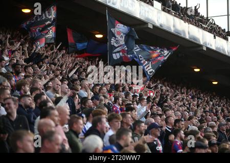 Crystal Palace fans. - Crystal Palace v Southampton, Premier League, Selhurst Park, Croydon, UK - 29th October 2022 Editorial Use Only - DataCo restrictions apply Stock Photo