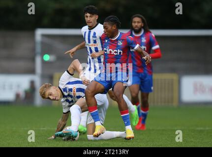 Tayo Adaramola of Crystal Palace U21. - Crystal Palace U21 v Hertha Berlin U21, Premier League International Cup, Champion Hill Stadium, London. - 6th September 2022. Editorial Use Only - DataCo Restrictions Apply. Stock Photo