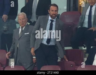 England manager Gareth Southgate. - West Ham United v Tottenham Hotspur, Premier League, London Stadium, London, UK - 31st August 2022 Editorial Use Only - DataCo restrictions apply Stock Photo