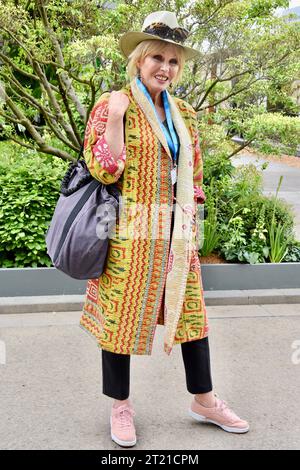 Joanna Lumley. RHS Chelsea Flower Show, Press Day, Royal Hospital, London, UK Stock Photo