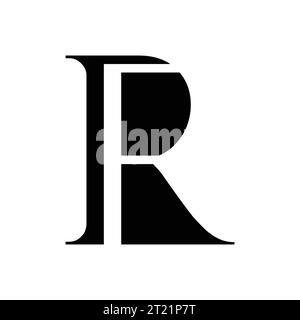 RF FR Logo, FR RF Monogram, Initial RF FR Logo, Abstract Letter FR RF Logo, icon, vector Stock Vector