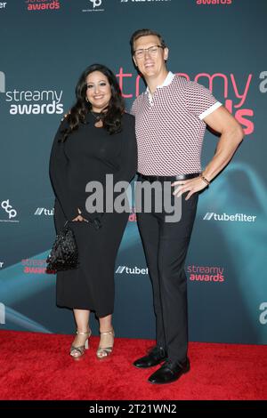 2023 Streamy Awards at the Century Plaza Hotel on August 27, 2023 in Century City, CA Featuring: Nicole Enayati, Josh Scherer Where: Los Angeles, California, United States When: 27 Aug 2023 Credit: Nicky Nelson/WENN Stock Photo