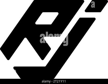 Rj logo, Rj Monogram, Initial Rj Logo, Letter Rj logo, Icon, Vector Stock Vector