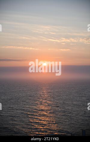 Sightseeing Landscapes Stavanger, Maloy, Nordfjordeid City in Norway Stock Photo