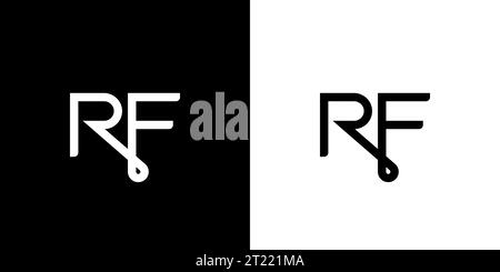 RF Logo, RF Monogram, Initial RF Logo, Letter RF Logo, Icon, Vector Stock Vector