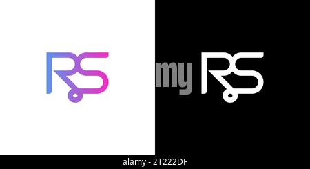 RS Logo, RS Monogram, Initial RS Logo, Letter RS Logo, Icon, Vector Stock Vector