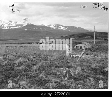 Creator: Troyer, William A. Subjects: Wildlife refuges; Izembek National Wildlife Refuge; Military; Buildings, facilities and structures; ARLIS; Alaska.  . 1998 - 2011. Stock Photo