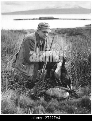 Creator: Troyer, William A. Subjects: Wildlife refuges; Izembek National Wildlife Refuge; Recreation; Hunting; ARLIS; Alaska.  . 1998 - 2011. Stock Photo