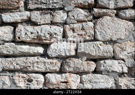 Acient brick wall. Grunge brick wall background. Background of old vintage brick wall. High quality photo Stock Photo