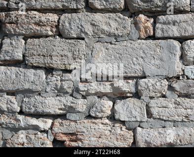 Acient brick wall. Grunge brick wall background. Background of old vintage brick wall. High quality photo Stock Photo