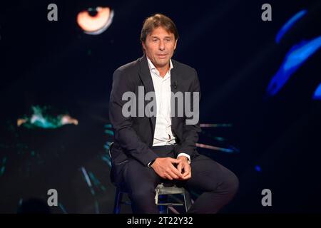 Rome, Italy. 12th Oct, 2023. Antonio Conte attends the fourth episode ...