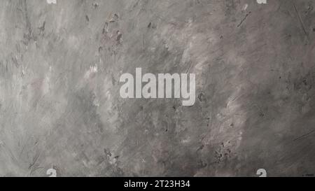 Old vintage concrete cement backdrop. Gray cement or concrete wall background Stock Photo