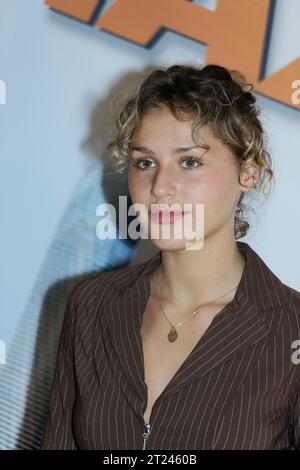 Paris, France. 16th Oct, 2023. Lou de Laâge attends the 3 JOURS MAX premiere by Tarek Boudali at Le Grand Rex on October 16, 2023 in Paris, France. Credit: Bernard Menigault/Alamy Live News Stock Photo