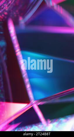 Prism background rays refraction illumination Stock Photo