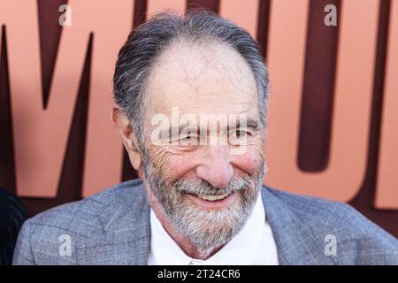 Hollywood, United States. 16th Oct, 2023. HOLLYWOOD, LOS ANGELES, CALIFORNIA, USA - OCTOBER 16: American screenwriter Eric Roth arrives at the Los Angeles Premiere Of Apple TV 's 'Killers Of The Flower Moon' held at Dolby Theatre on October 16, 2023 in Hollywood, Los Angeles, California, United States. (Photo by Xavier Collin/Image Press Agency) Credit: Image Press Agency/Alamy Live News Stock Photo