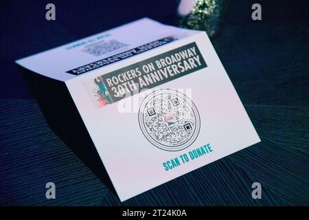 New York, USA. 16th Oct, 2023. Atmosphere at the Rockers on Broadway 30th Anniversary at Sony Hall in New York, NY, October 16, 2023. (Photo by Efren Landaos/Sipa USA) Credit: Sipa USA/Alamy Live News Stock Photo
