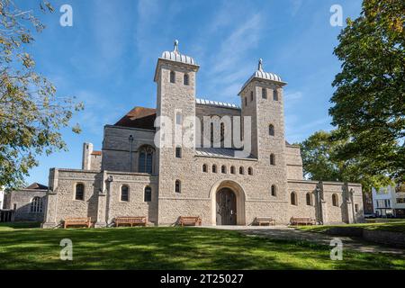 Portsmouth Cathedral, view of the Hampshire landmark, England, UK, during October or autumn Stock Photo