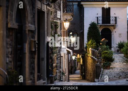 Sightseeing in San Marino Old Town. Stock Photo