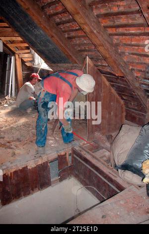 RECORD DATE NOT STATED revitalization of the interior of a building and building structure, construction works and preservation revitalization of the interior of a building Credit: Imago/Alamy Live News Stock Photo