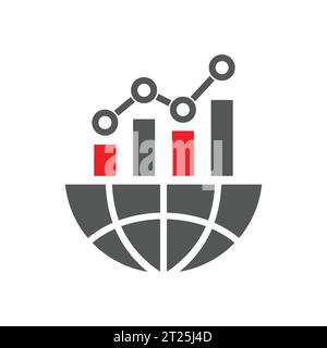 Benchmark measure icon. Dashboard rating vector illustration on isolated background. Progress service business concept. Editable Stroke. EPS 10 Stock Vector