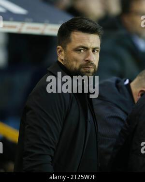 Russell Martin Manager of Swansea City against Millwall. - Millwall v Swansea City, Sky Bet Championship, The Den, London, UK - 5th April 2022 Editorial Use Only - DataCo restrictions apply Stock Photo